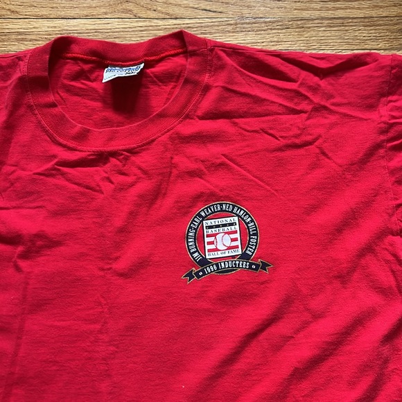 Vintage 1996 Hall Of Fame Baseball T-Shirt / XL / Made In USA - Picture 4 of 10